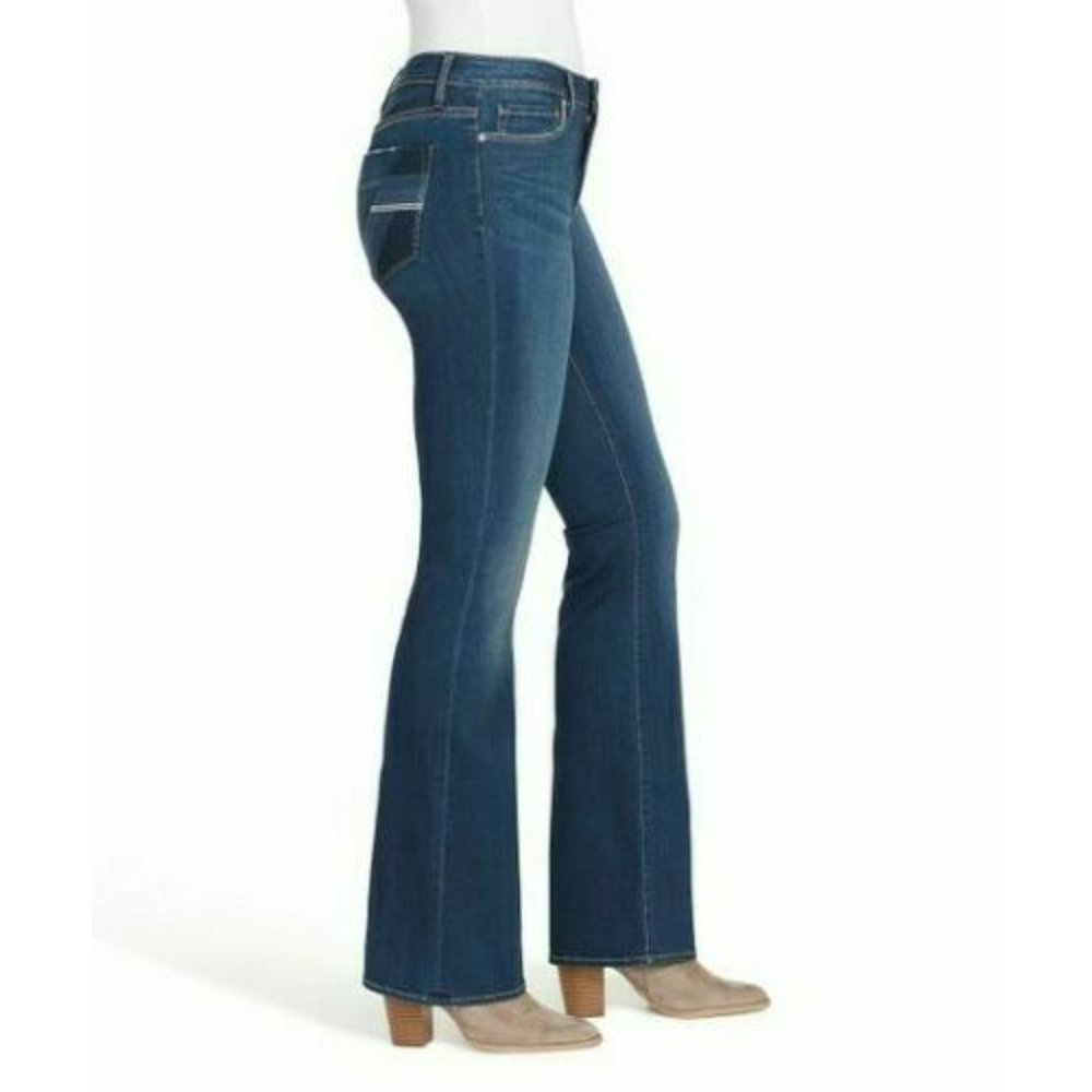 American Vintage Women’s 8 Jeans Bootcut Blue New - Picture 6 of 7